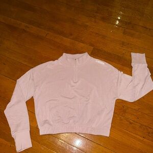 Gymshark Pink Cropped Sweatshirt